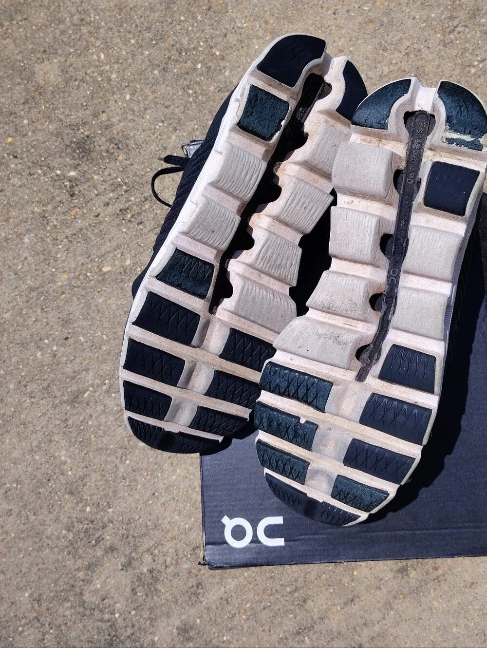 On Cloudswift Wo 9.5/M 8 Black Rock CloudTec Running Shoes